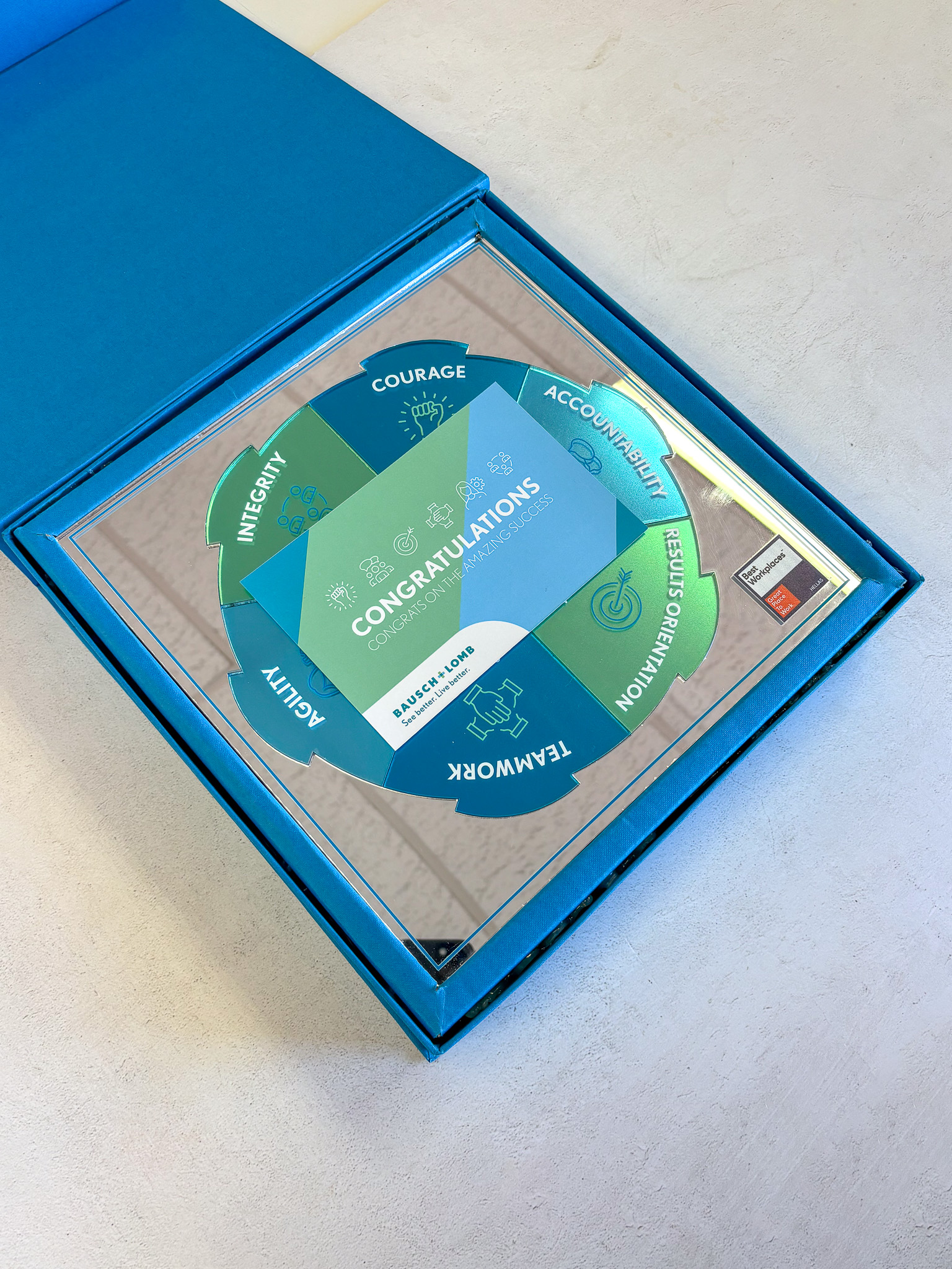 The Company Puzzle Recognition Trophy img 5114