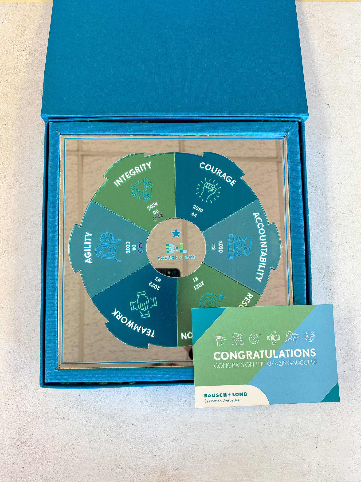 The Company Puzzle Recognition Trophy img 5116