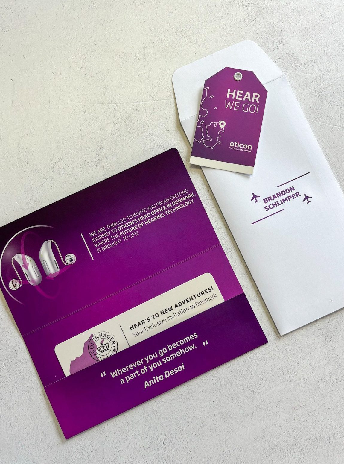 Hear We Go Travel Boarding Pass Stationery img 5346 jpg